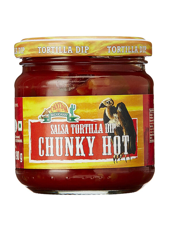 

Cantina Salsa Tortilla Dip Chunky Hot, 190g