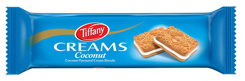 Tiffany Cream Coconut  Biscuit 80g*600pcs