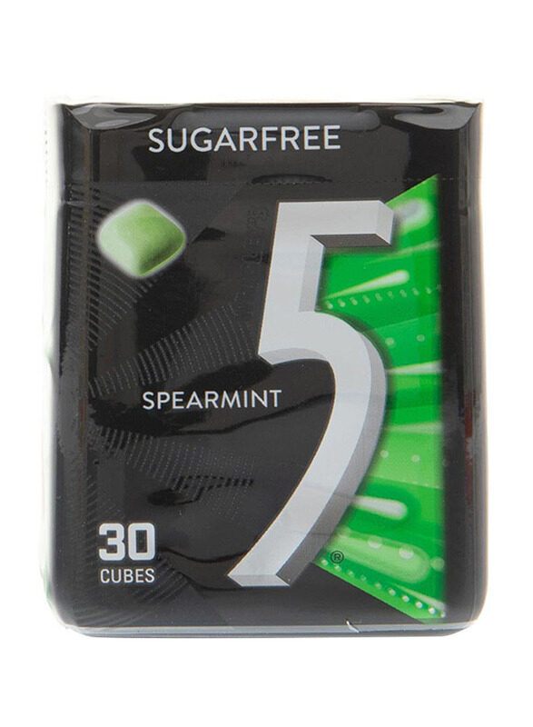 

Wrigley's 5 Spearmint Flavour Gum Bottle, 69g