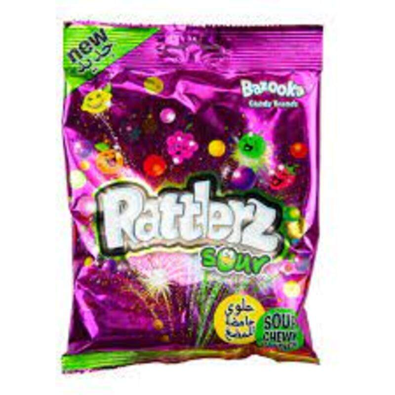 

Monti Bazooka Rattlerz Sour Candy 3*120g