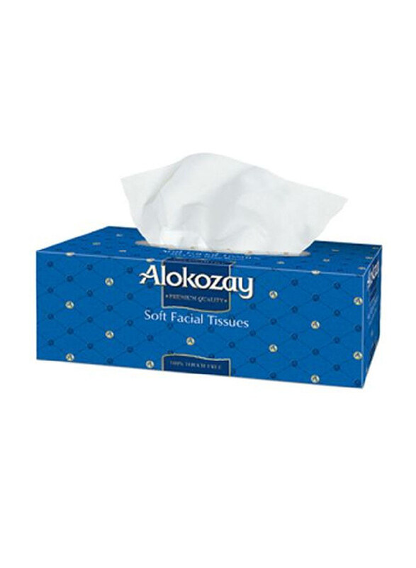 

Alokozay Soft Facial Tissues, 150 Sheets x 2 Ply