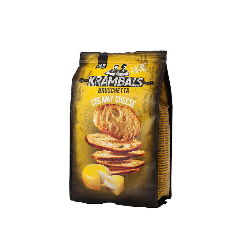 Krambals Toasted Bread Slices Creamy Cheese 70g*120pcs