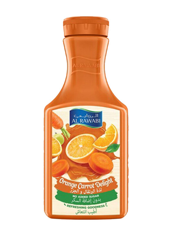 

Al Rawabi No Added Sugar Orange Carrot Delight Juice, 1.5 Litres