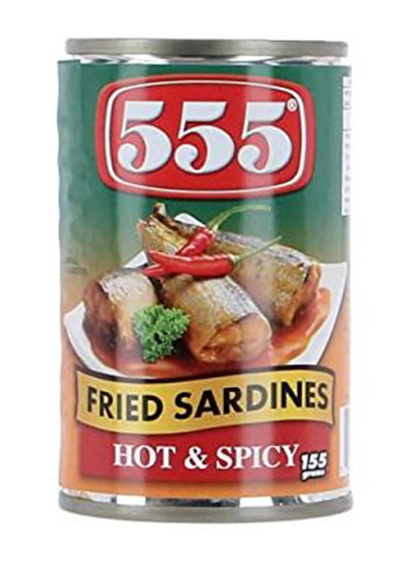 

555 Fried Sardines Hot & Spicy, 15g