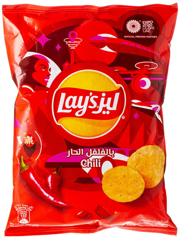 

Lays Chili 40gm*50pices