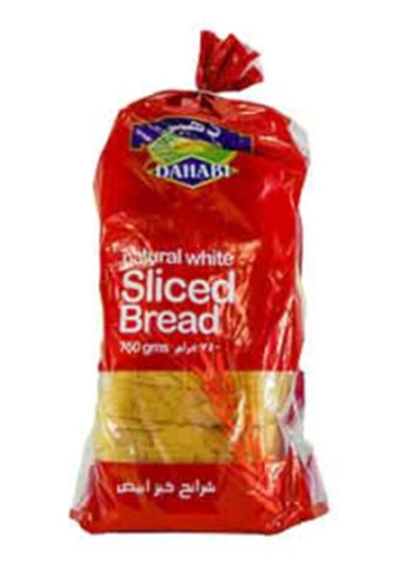 

Dahabi Natural White Sliced Bread, 300g