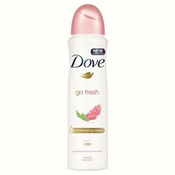 Dove Go Fresh Pomegranate & Lemon Antiperspirant Deodorant Body Spray, 150ml