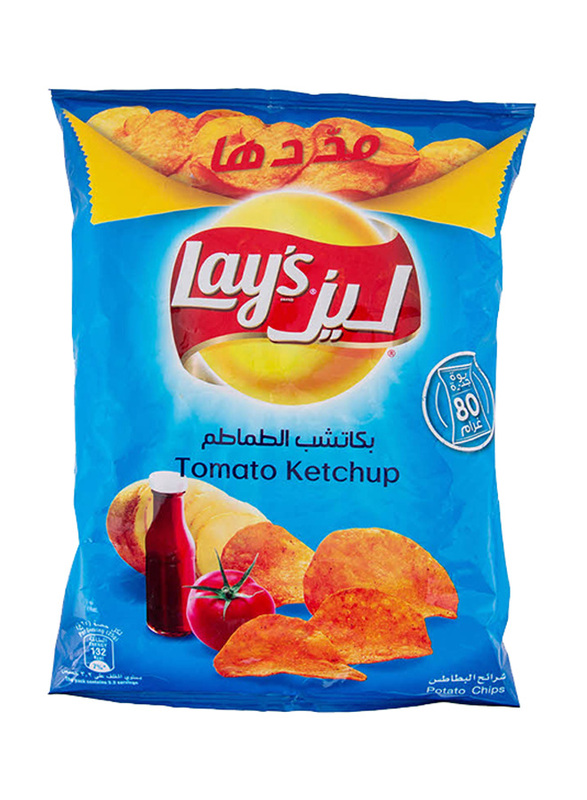 Lays Ketchup Chips, 80g