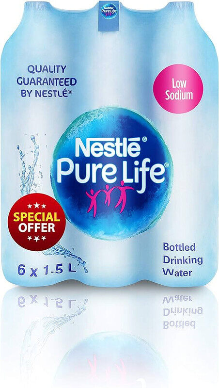 

Nestle Water 1.5L 6*40 pices