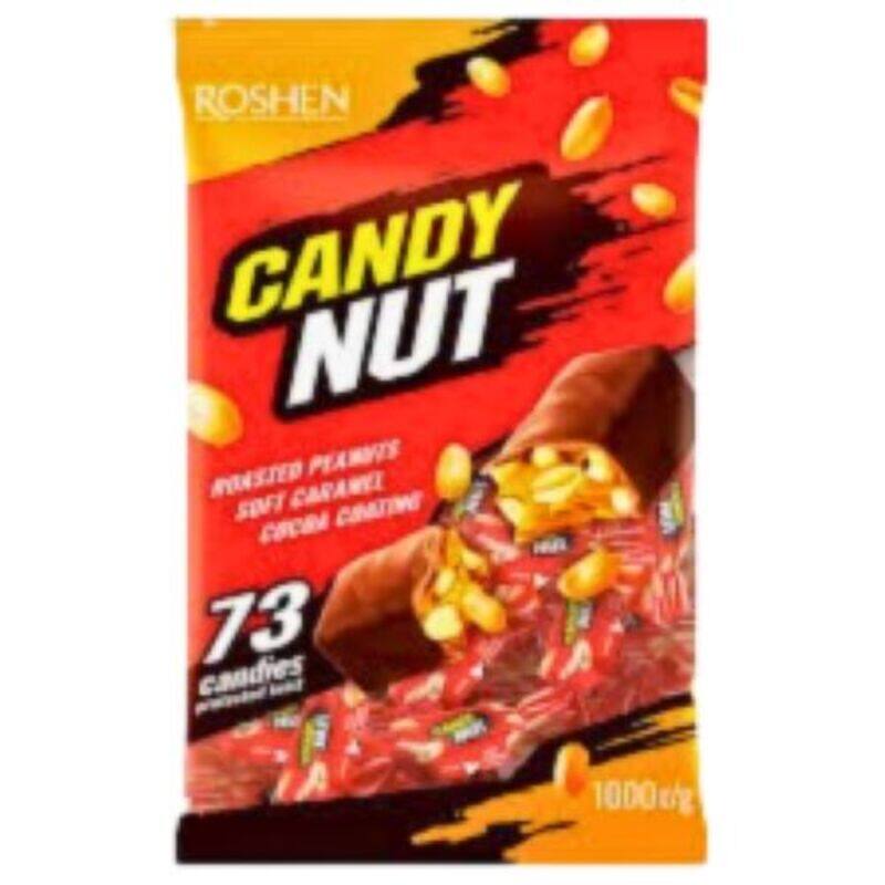 

Konafetto Roshen Candy Nut Nougat and Soft Caramel With Peanuts 1kg x20pcs
