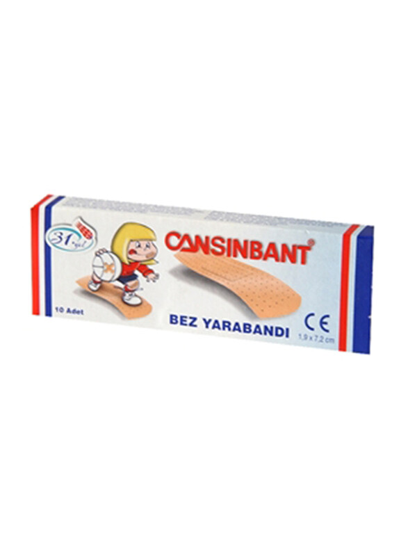 

Cansin Bant Fabric First Aid Plaster, 10 Pieces