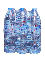 Al Falaj Bottles Drinking Mineral Water, 6 Bottles x 1.5 Litres