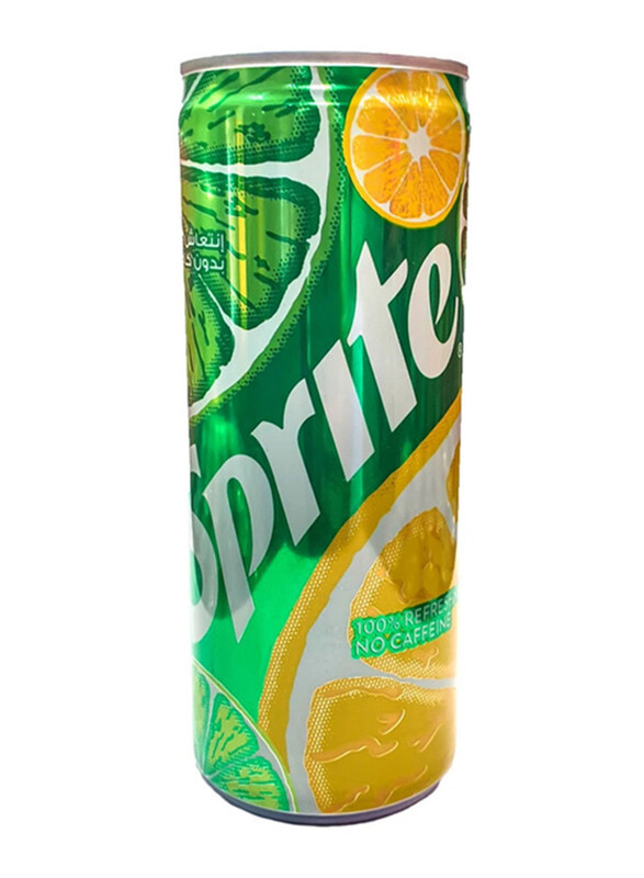 

Sprite Carbonated Can Soft Drink, 250ml