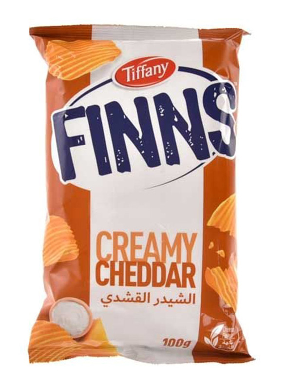 Tiffany Finns Creamy Cheddar Cheese Potato Chips, 85g