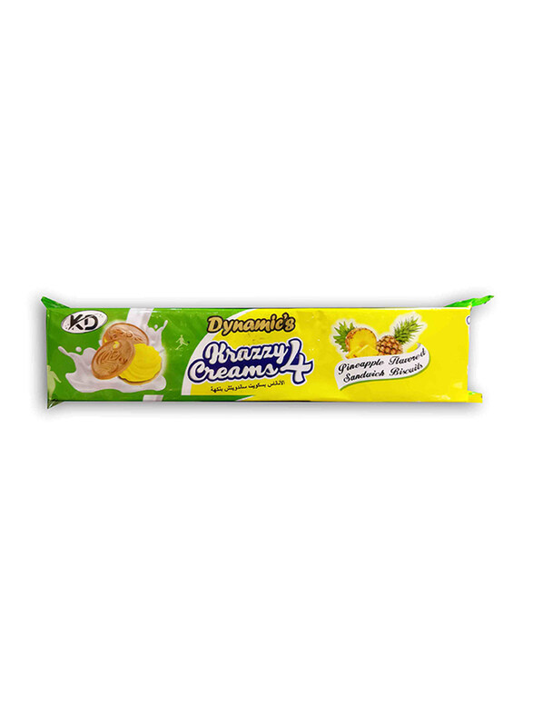 

Dynamic's Krazzy Pineapple Cream Biscuits, 185g