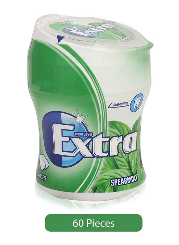 

Extra Spearmint 60-Pellet Bottle Gum*36pcs