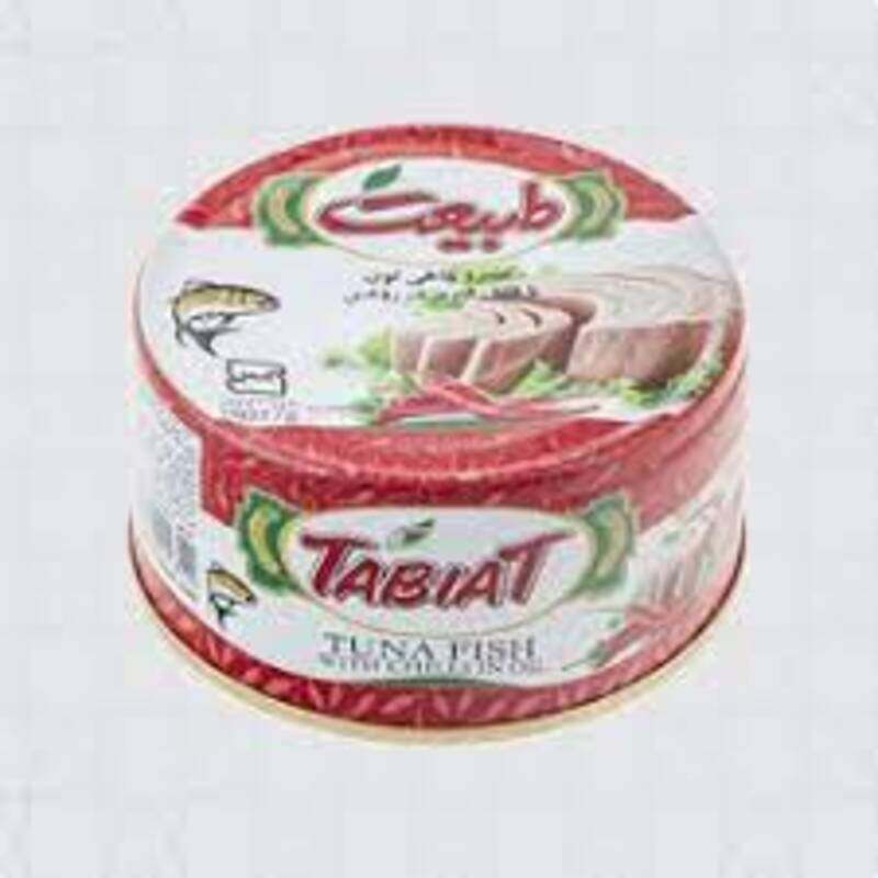 

Tabiat Tuna Fish Garlic Chill 180gm*75pieces