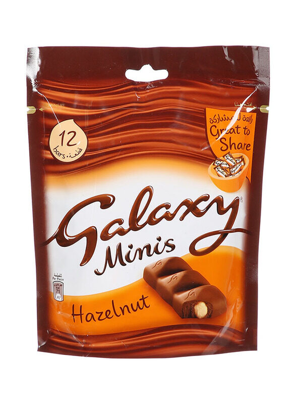 

Galaxy Minis Hazelnut Chocolate Bar, 150g