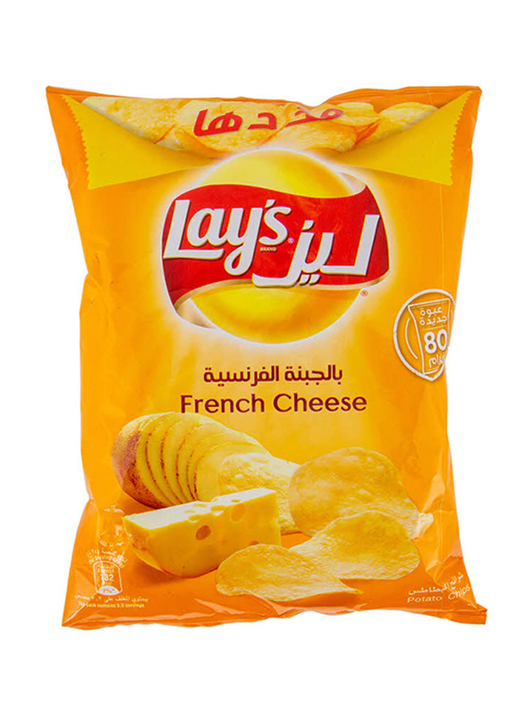 Lays French Cheese Chips, 80g