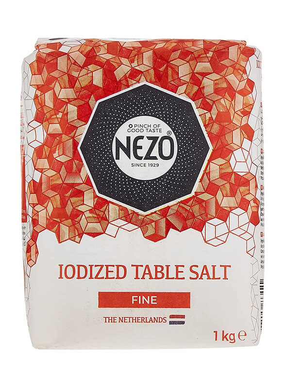 

Nezo Fine Iodized Table Salt, 1 Kg