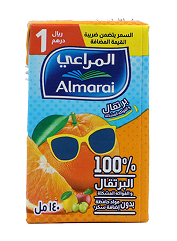 Al Marai Orange Mixed Fruit Juice, 140ml