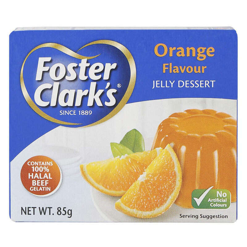 

Foster Clarks Orange Jelly 85g*288pcs