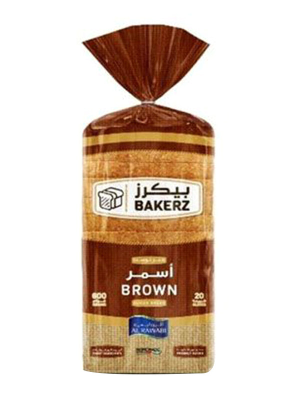 

Al Rawabi Brown Sliced Bread, 600g