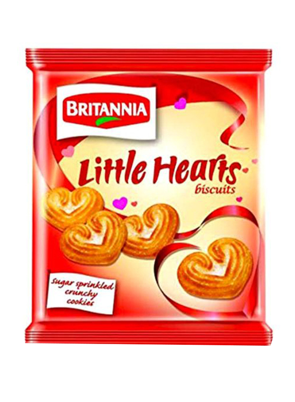 Britannia Little Hearts Biscuits, 50g