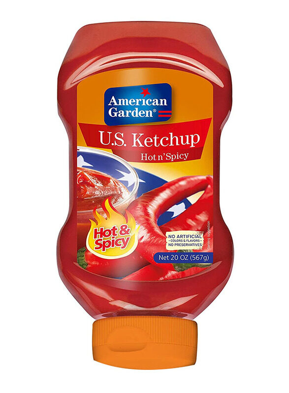 

American Garden Hot & Spicy Ketchup, 567g