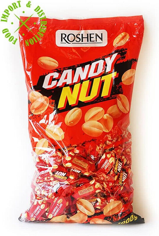 

Konafetto Roshen Candy Nut Soft Caramel With Peanuts 1kg x16pcs