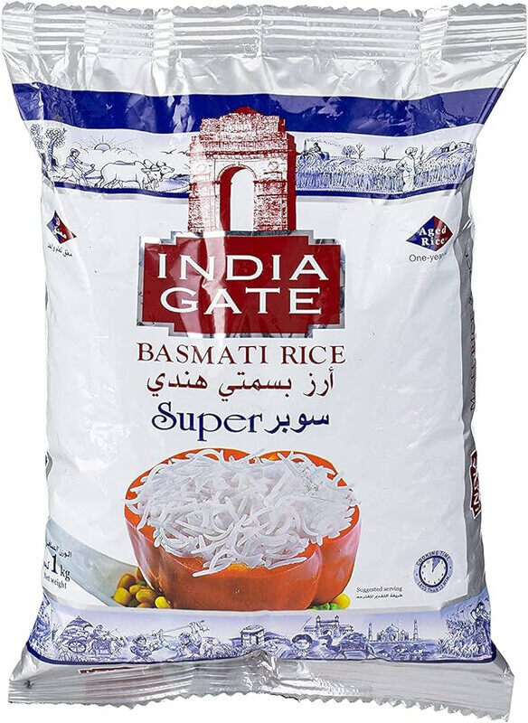 

Emirate Super Basmathi Rice 1kg*40pcs