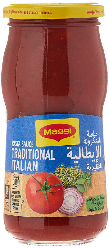 

Maggi Italian Trad Sauce Jar 400g*48pcs