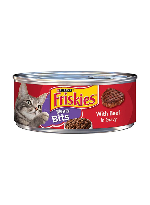 

Purina Friskies Beef in Gravy Cat Wet Food, 5.5oz