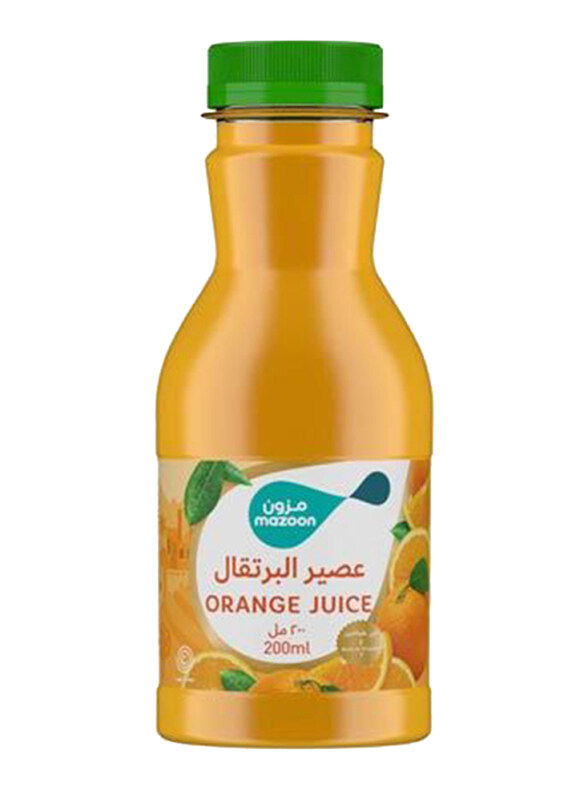 

Mazoon Fresh Orange Juice, 200ml