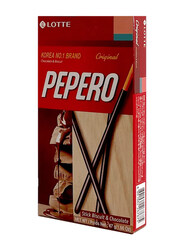Lotte Pepero Original Chocolate & Biscuit Cookie Sticks, 47g