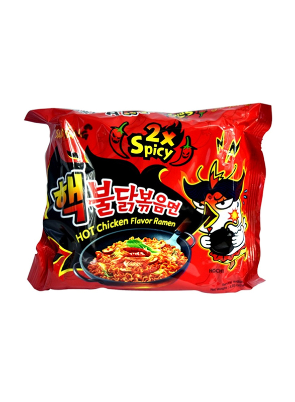 SamYang 2 x Spicy Hot Chicken Flavor Ramen, 140g