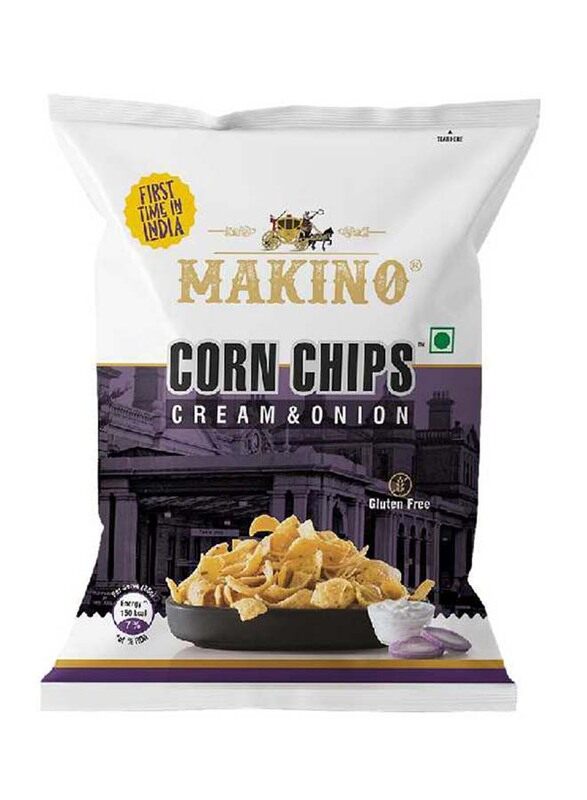 

Makino Cream & Onion Corn Chips, 37g