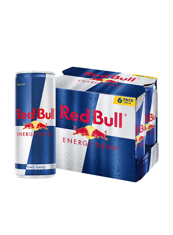

Red Bull Energy Drink, 6 Cans x 250ml