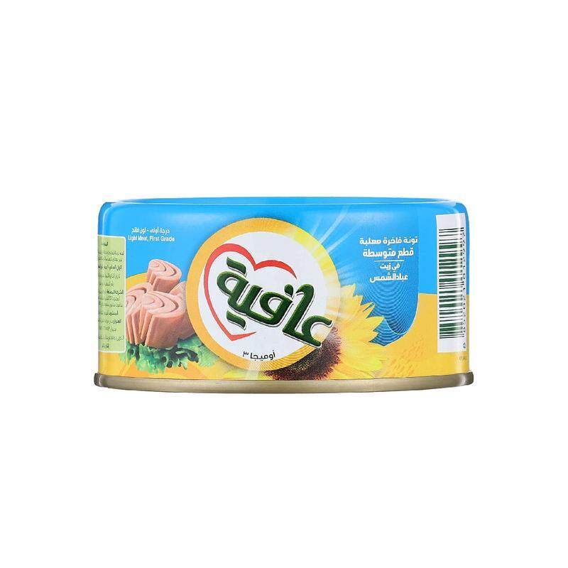 

Afia Light Meat Tuna Chunk In Sunflower Oil 160g*144pcs