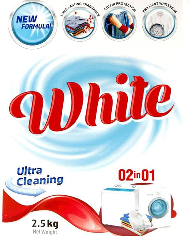 White Washing Powder 2.5kg
