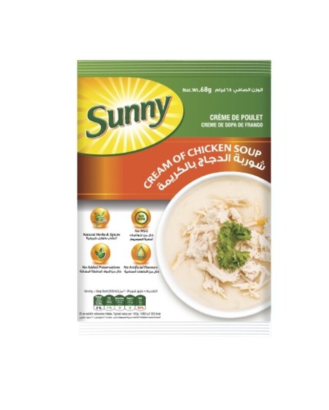

Sunny Cream Chicken Soup 68g