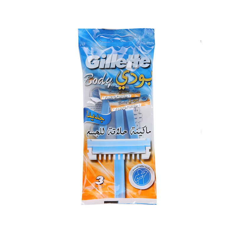 

Gillette Body Disposable Shaving Razor, 3 Pieces
