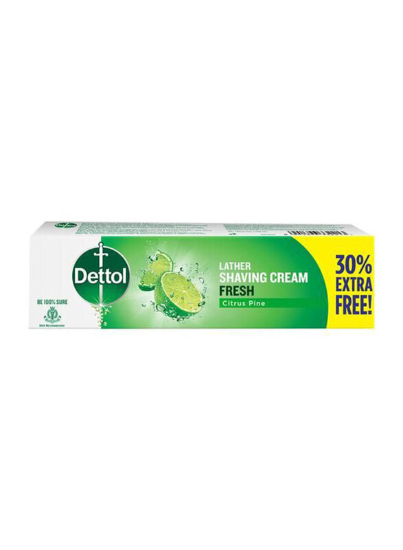 

Dettol Fresh Lather Shaving Cream, 70g