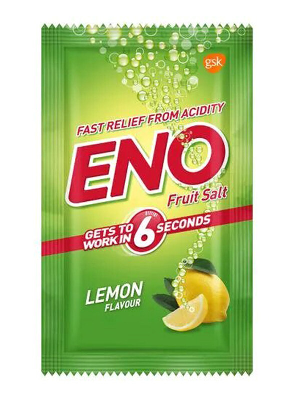 

Eno Fruit Salt Lemon Flavor Sachet, 5gm