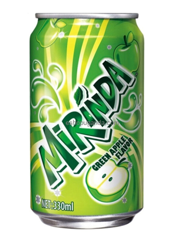 

Mirinda Green Apple Soft Drink, 330ml