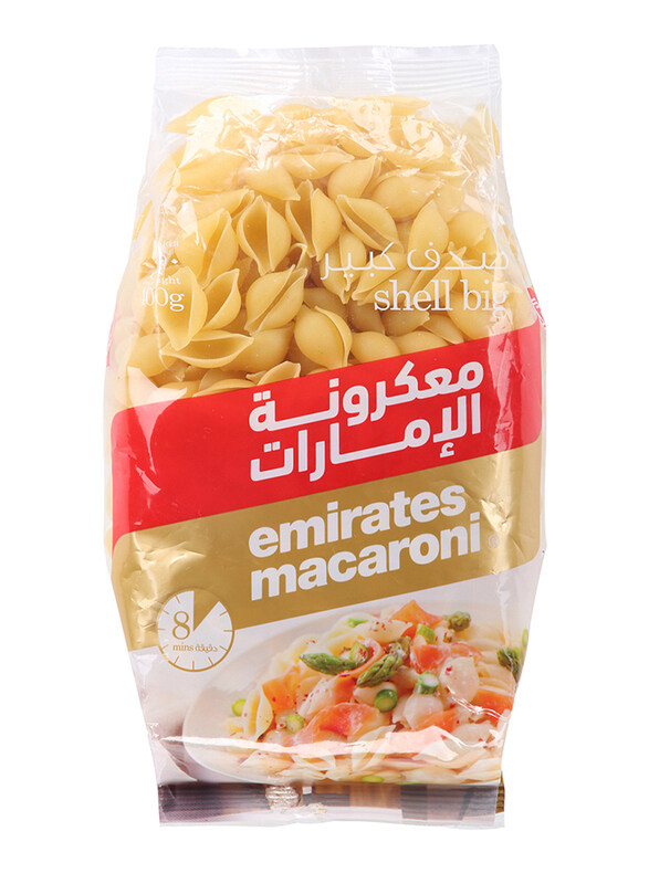 

Emirates Macaroni Shell Big, 400g