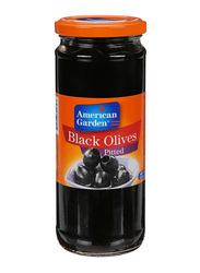 American Garden Black Olives Pitted, 450g