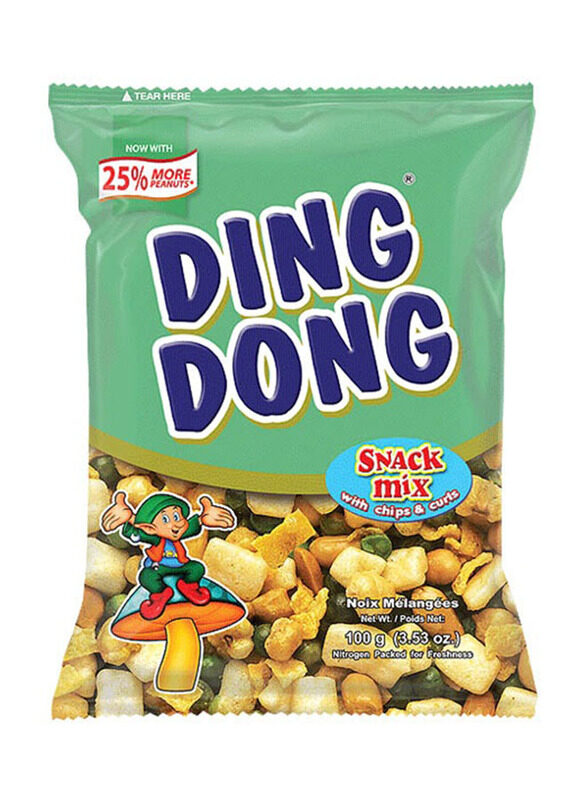 

Ding Dong Snack Mix with Chips & Curls, 100g