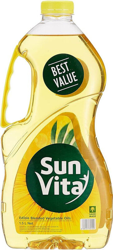 

Emirate Afia Sun Vita Oil 1.5litre*40pcs