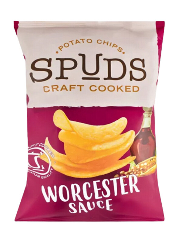 

Spuds Worcester Sauce Potato Chips, 50g